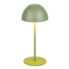 Grøn genopladelige bordlampe plast, Mikhail, 2W, 3000K LED, IP44, med beröringsdimmer