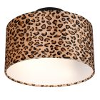 Brun loftlampe modern, Viton