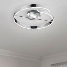 Krom plafond design, Resy, 37W, 4000K LED, 3 trins lysdæmper