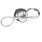 Krom loftlampe design, Renso, 28W, 4000K LED, 3 trins lysdæmper