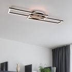 Sort plafond modern, Jadon, 30W, varm til kold hvid justerbar LED