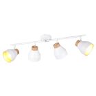 Hvid loftspot modern, Riette