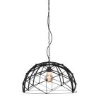 Industri pendler lampe sort, Ladan