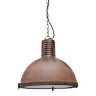 Industri pendel lampe spisebord rustfarvet, Descon