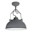 Industri plafond grå, Fellen