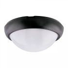 Plast trappelys sort, Xenia, 8W, 6400K LED, IP54