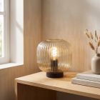 Design bordlampe rav, Charlois, med brytare