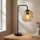 Design bordlampe rav, Charlois, med brytare