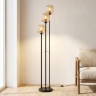 Design gulv lampe rav, Charlois, med brytare