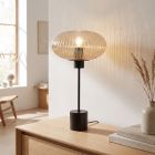 Design bordlampe rav, Charlois, med brytare