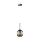 Design pendler lampe krom, Gwendolynn