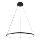 Design pendler lampe sort, Kubra, 28W, varm til kold hvid justerbar LED