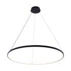 Design pendler lampe sort, Kubra, 36W, varm til kold hvid justerbar LED