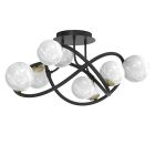 Modern loftlampe hvid, Moritz