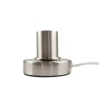 Modern bordlampe uden skærm krom, Rika, med brytare