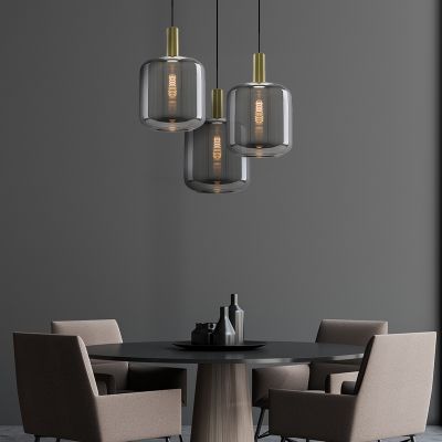 Modern pendler lampe grå, Keanu