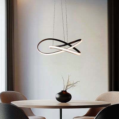 Design pendler lampe sort, Tanya, 21W, 2700K LED