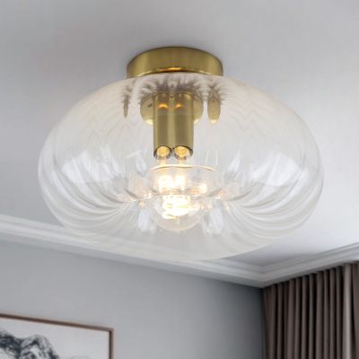 Retro loftlampe gennemsigtig, Diane