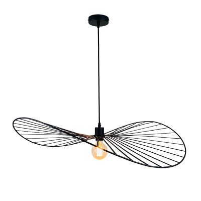 Retro pendler lampe sort, Jolinda
