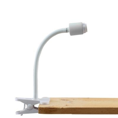 Plast klemmespot hvid, Merve, med brytare