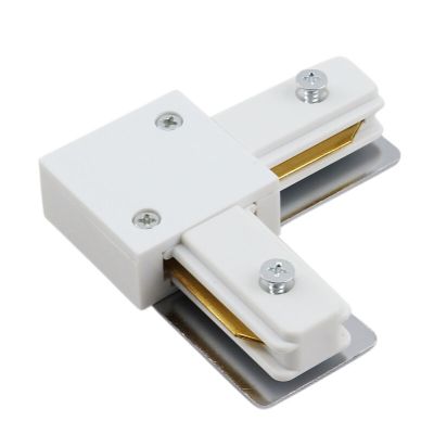 Hjørnestykke, hvid, 1-faset