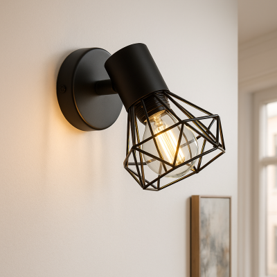 Industri vægspot sort, Jaylano