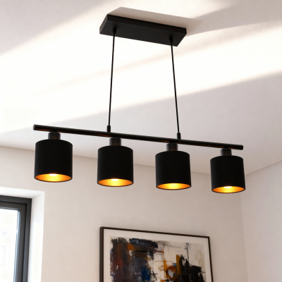 Modern pendler lampe guld, Koge