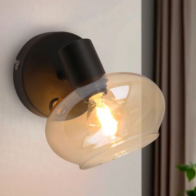 Design vægspot rav, Skip, med brytare