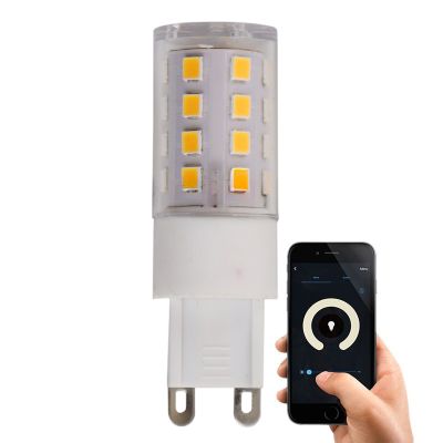Olucia LED WiFi pære G9 Kyo, 3W, 2700K