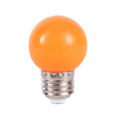 Orange LED-lampe - 1 Watt
