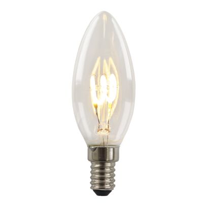 Dimmbare Olucia E14 LED kertepære Tuelo, 2W, 2700K