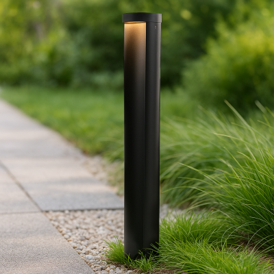 Modern udendørslampe sort, Moreno, 6W, 3000K LED, IP54