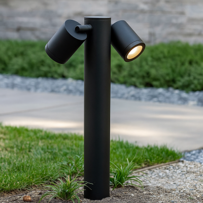 Modern udendørslampe sort, Clevor, IP44