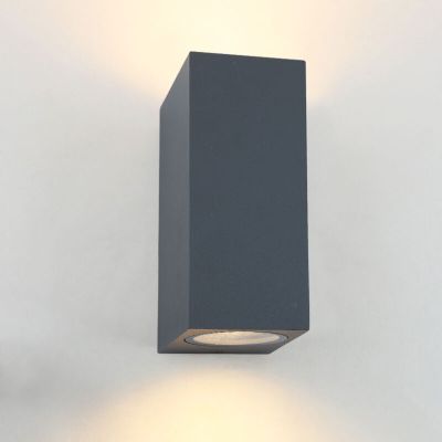 Modern udendørslampe antracit, Corella, IP44