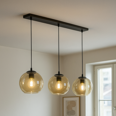 Design pendler lampe rav, Giada
