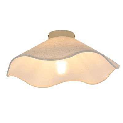 Rustik loftlampe beige, Mimi