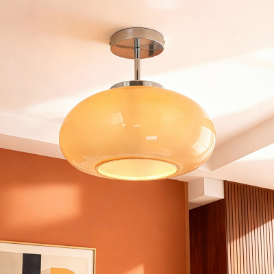 Retro loftlampe taupe, Elba