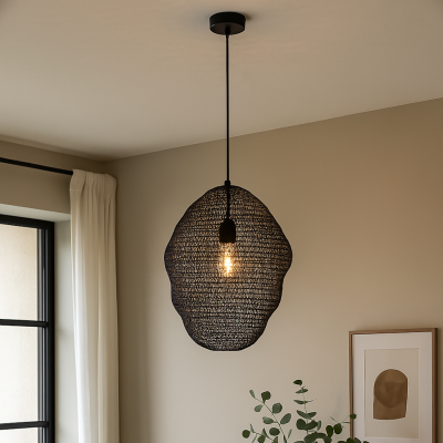Design pendler lampe sort, Sep