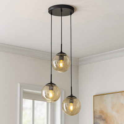 Retro pendler lampe rav, Rifka