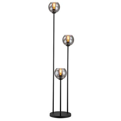 Design gulv lampe grå, Giada, med brytare