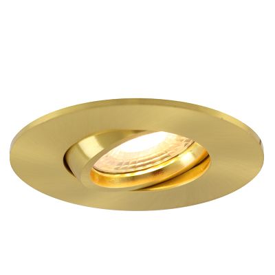 Modern indbygningsspot badeværelse messing, Jill, IP44