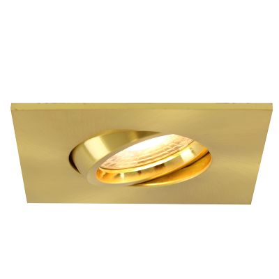 Modern indbygningsspot badeværelse messing, Jill, IP44