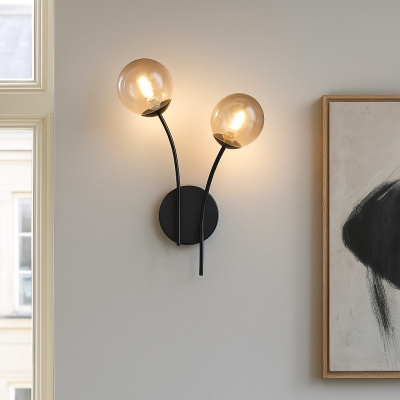 Design væglampe rav, Stacy