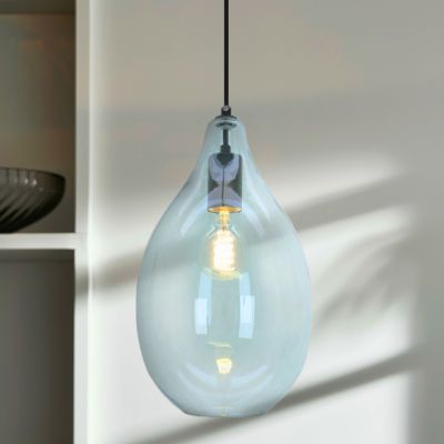 Design pendler lampe blå, Cees