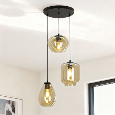 Modern pendler lampe rav, Caia