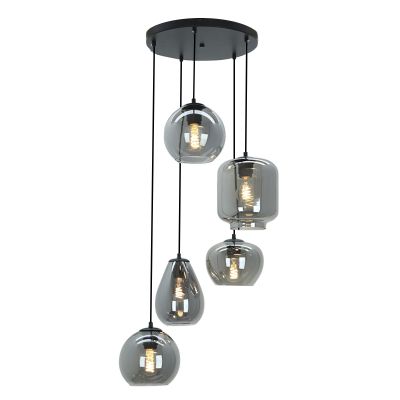 Modern pendler lampe grå, Caia
