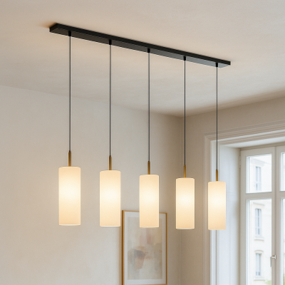 Modern pendler lampe hvid, Gaya