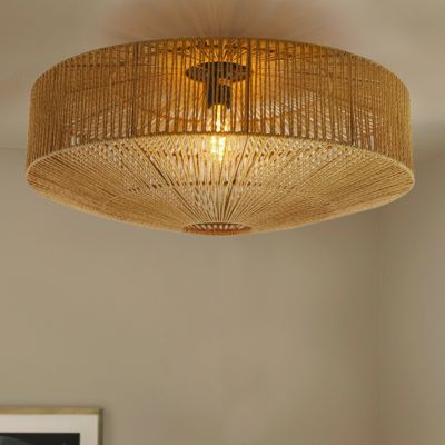Rustik loftlampe brun, Pippa