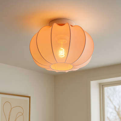 Modern loftlampe lyserød, Deborah