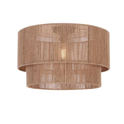 Rustik loftlampe brun, Selena
